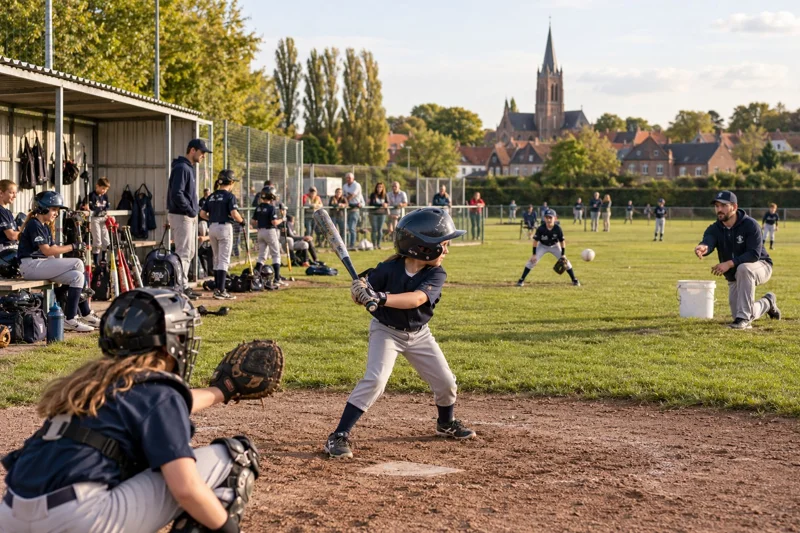 Photo d’ouverture du dossier Aux origines du baseball en Flandre